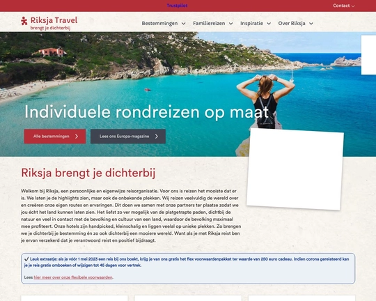 Riksja Travel Logo