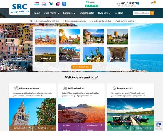 SRC Reizen Logo